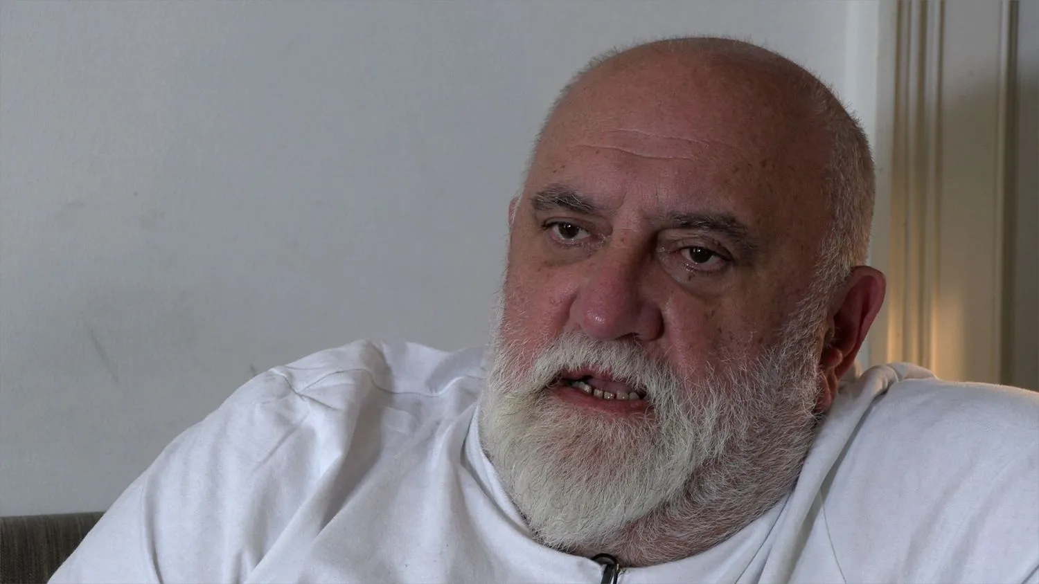 Alexei Sayle, Still from Censoring Palestine, 2025