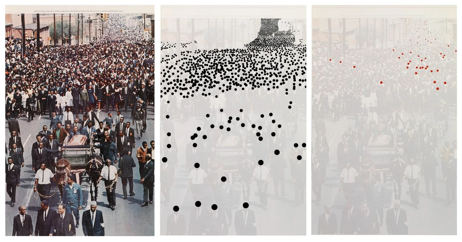 Alfredo Jaar, Life Magazine, 19 April 1968 1995