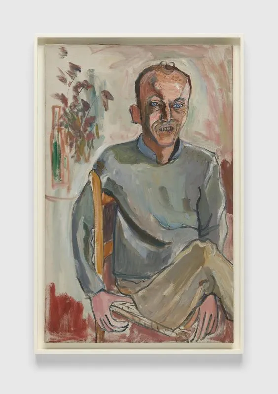 Alice Neel, Frank O'Hara No. 2, 1960
