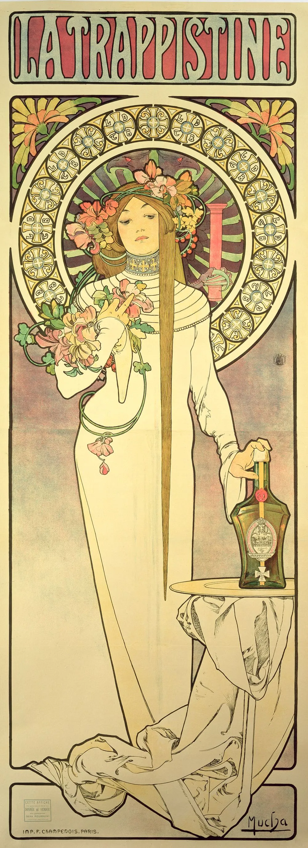 Alphonse Mucha, La Trappistine, 1896