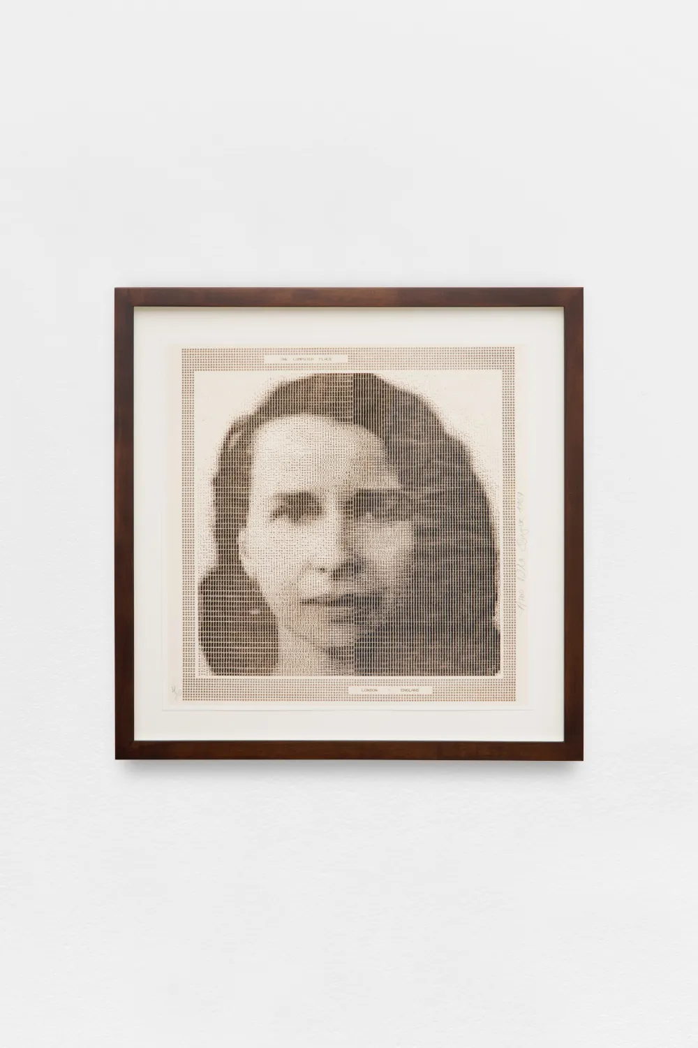 Anna Bella Geiger, Self-Portrait, 1969