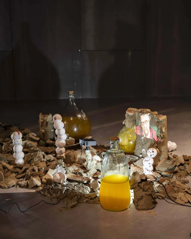 Mirna Bamieh, Bitter Things: In the name of an orange. Multimedia installation, 2024
