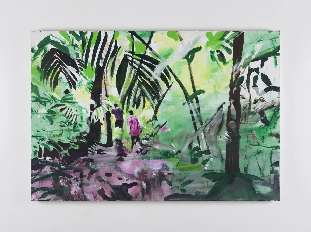 Brian Maguire, Rainforest 5, 2023