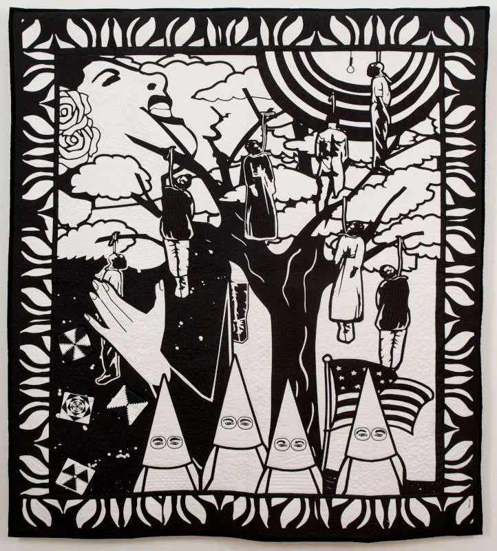 Carolyn Mazloomi, Strange Fruit #3, 2024