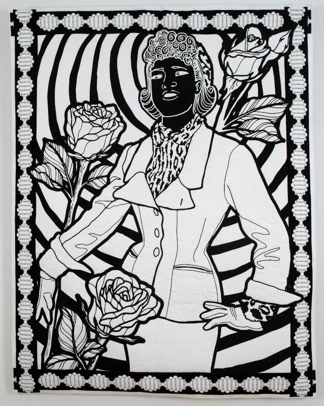 Carolyn Mazloomi - The Immortal Legacy of Henrietta Lacks, 2024