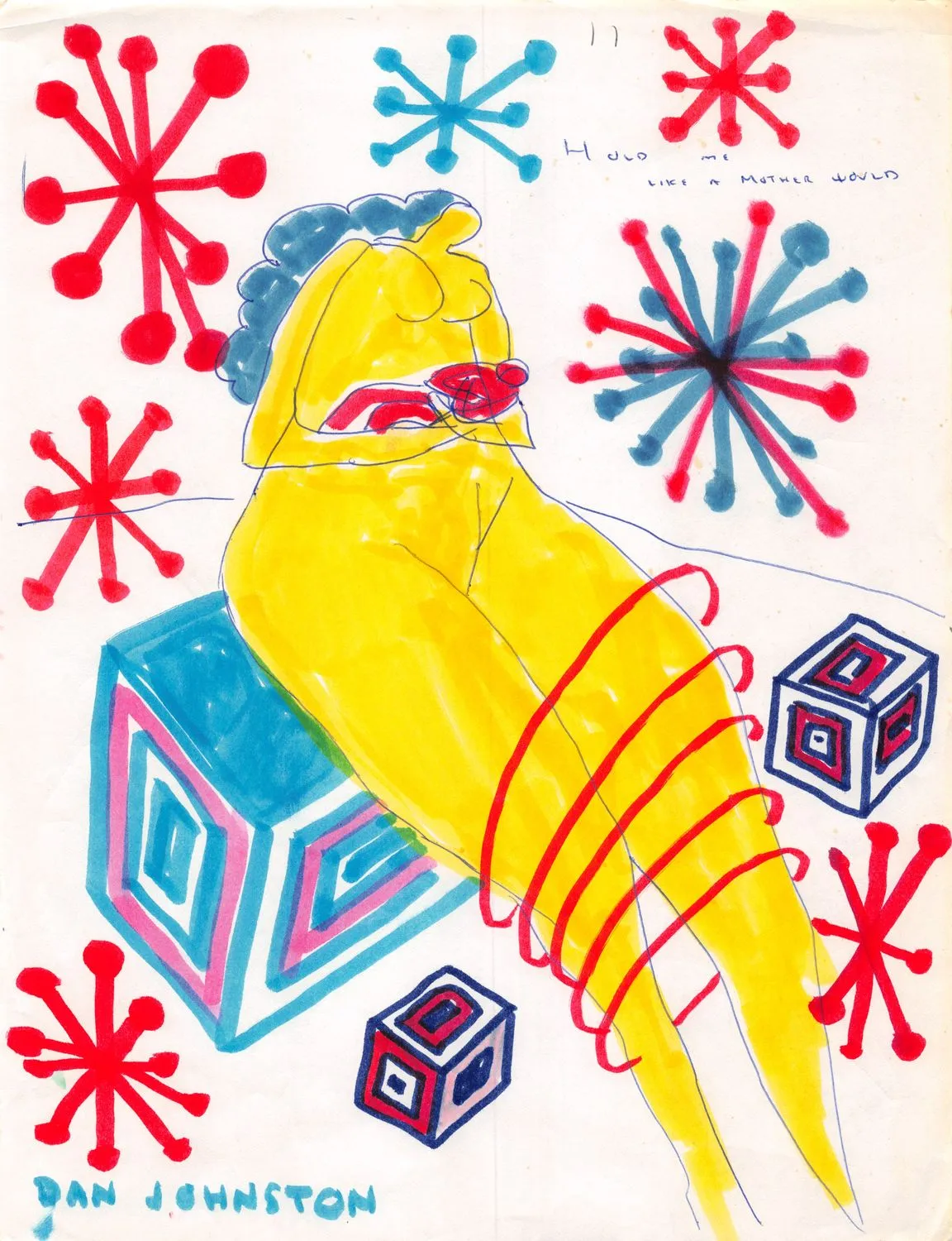 Daniel Johnston, Hold Me Like a Mother Would, c. 1980