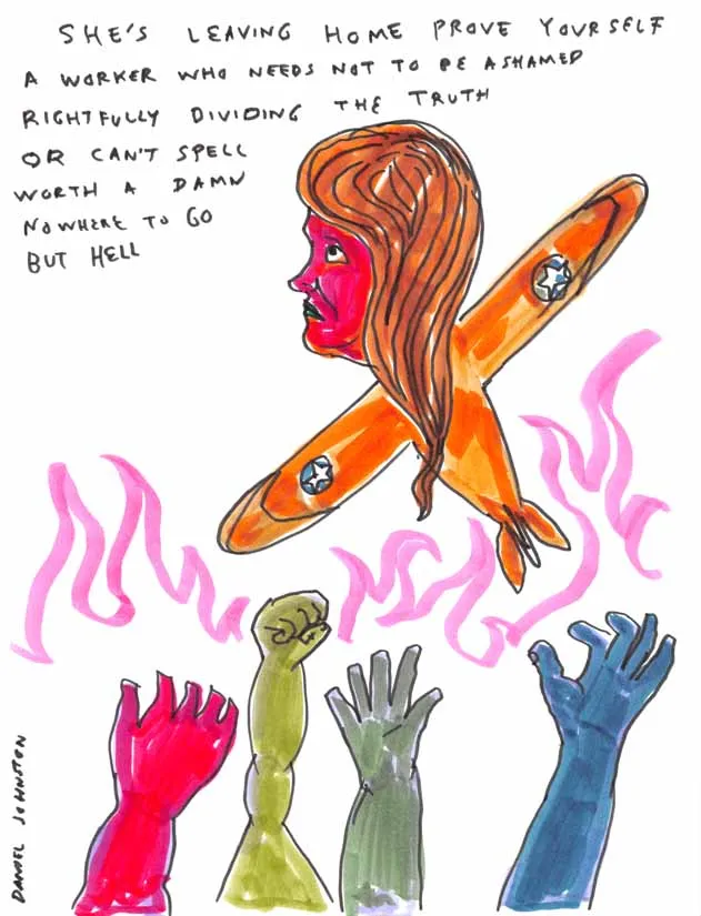 Daniel Johnston, Nowhere to Go but Hell, c. 2010
