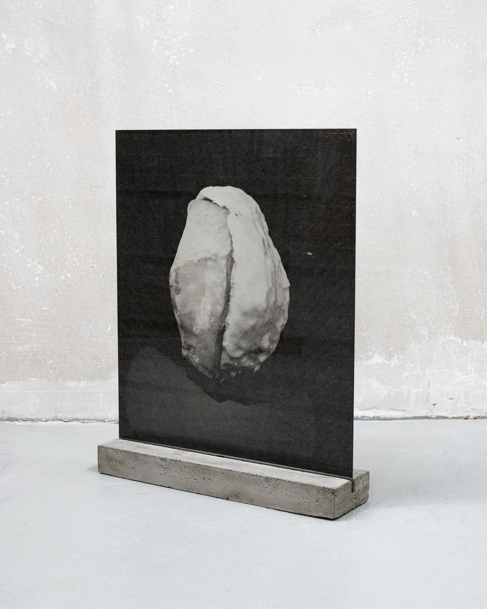 Diego Brambilla, Interventions on abandoned rocks 03, 2018. blackprintgallery