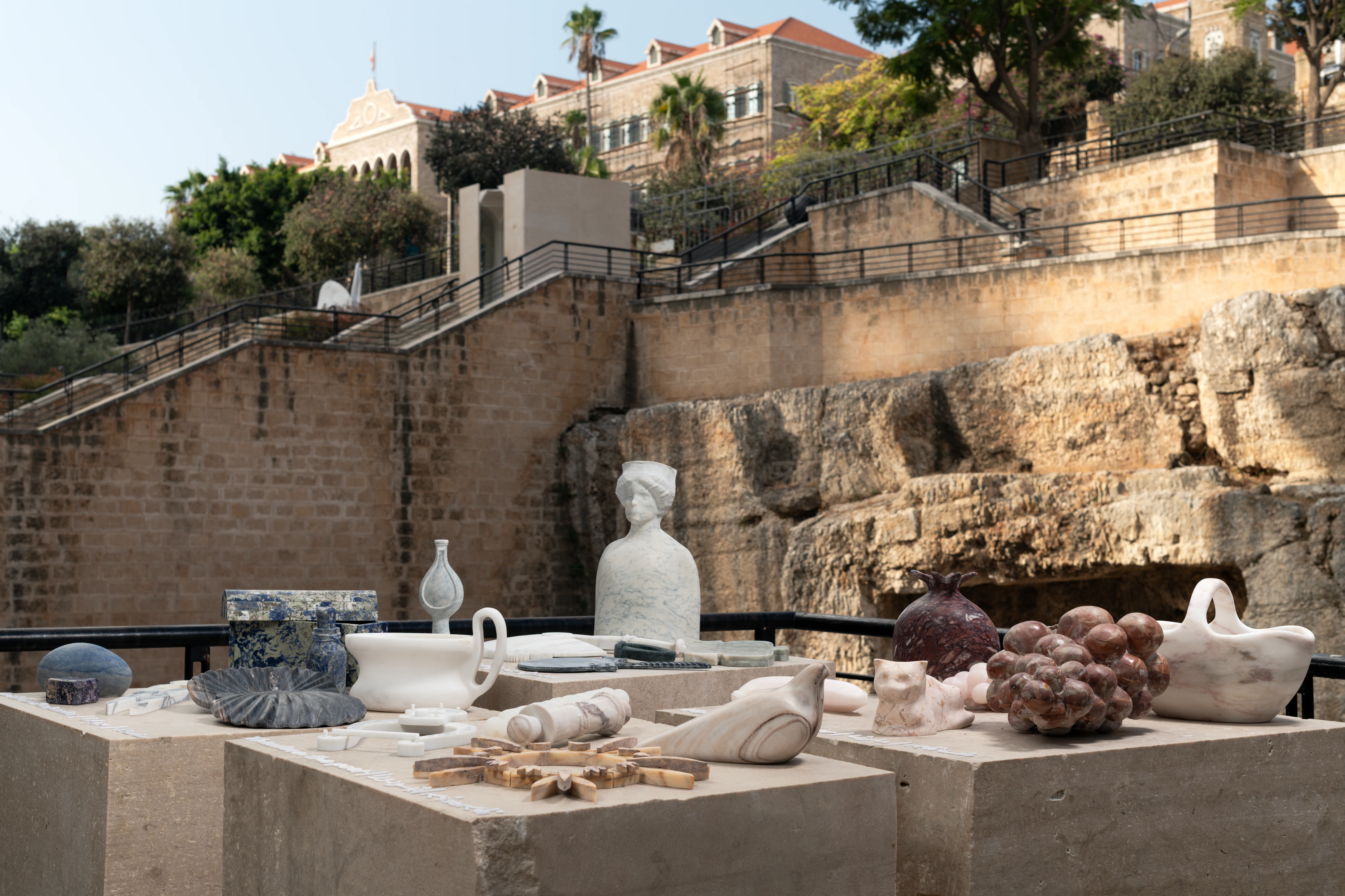 Editions Levantine at Roman Baths by Walid Rashid