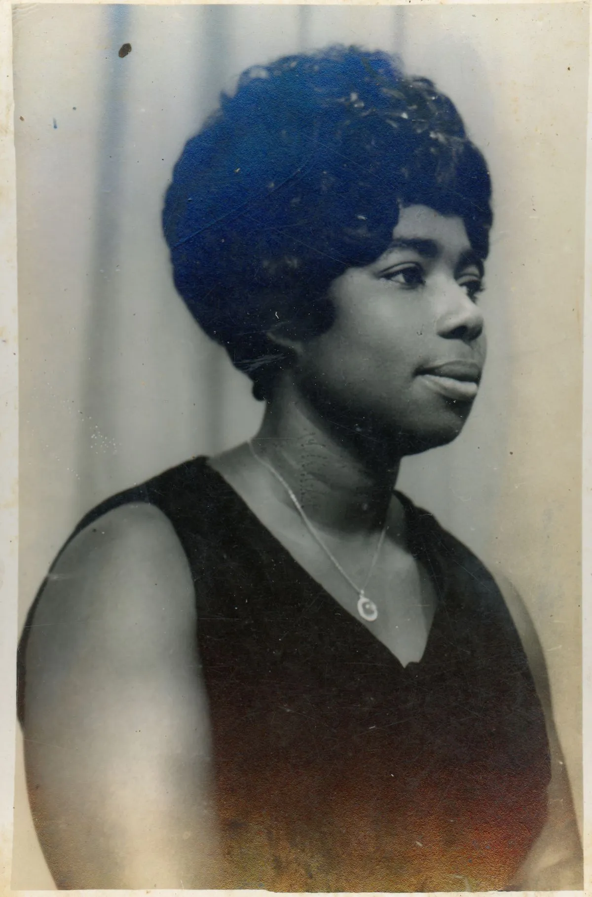Felicia Abban  (1936-2024), self portrait (20), 1960s, Mrs. Felicia Abban Photos, courtesy of Abban estate
