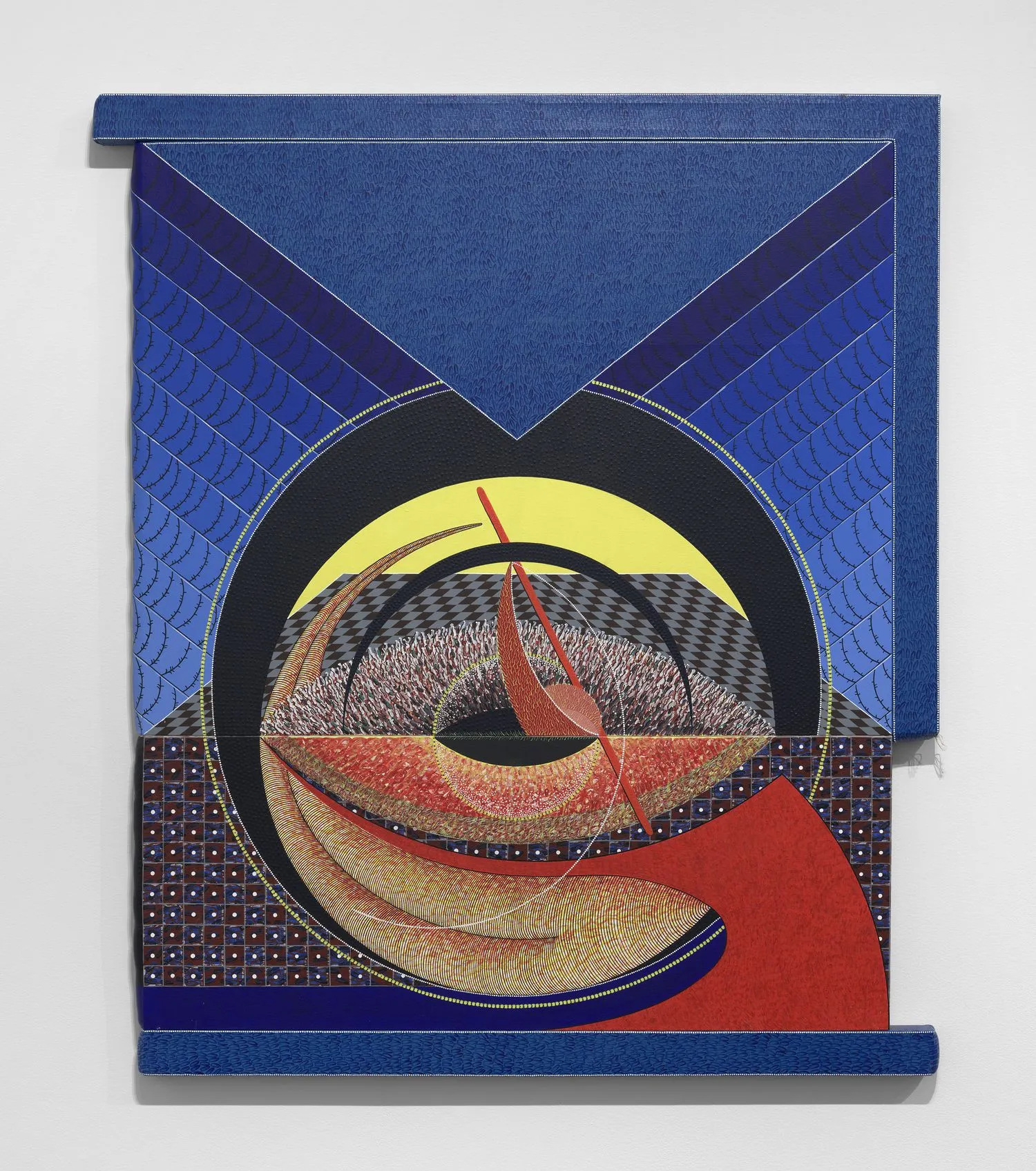 Franklin Williams, Retina Blue, 1982