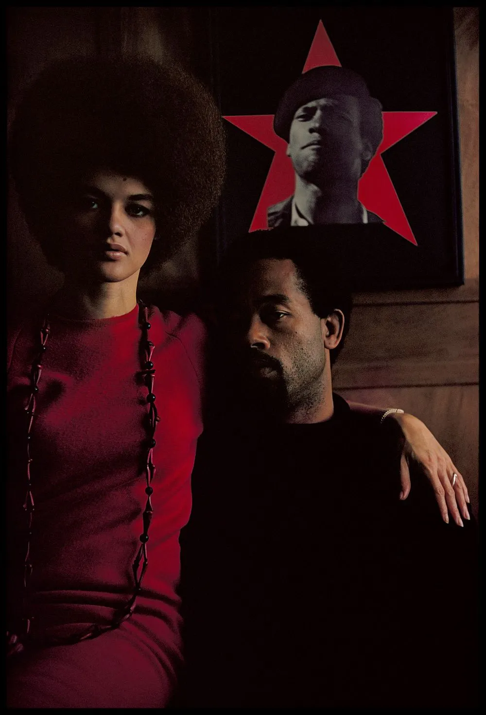 Gordon Parks, Eldridge Cleaver and His Wife, Kathleen, Algiers, Algeria, 1970