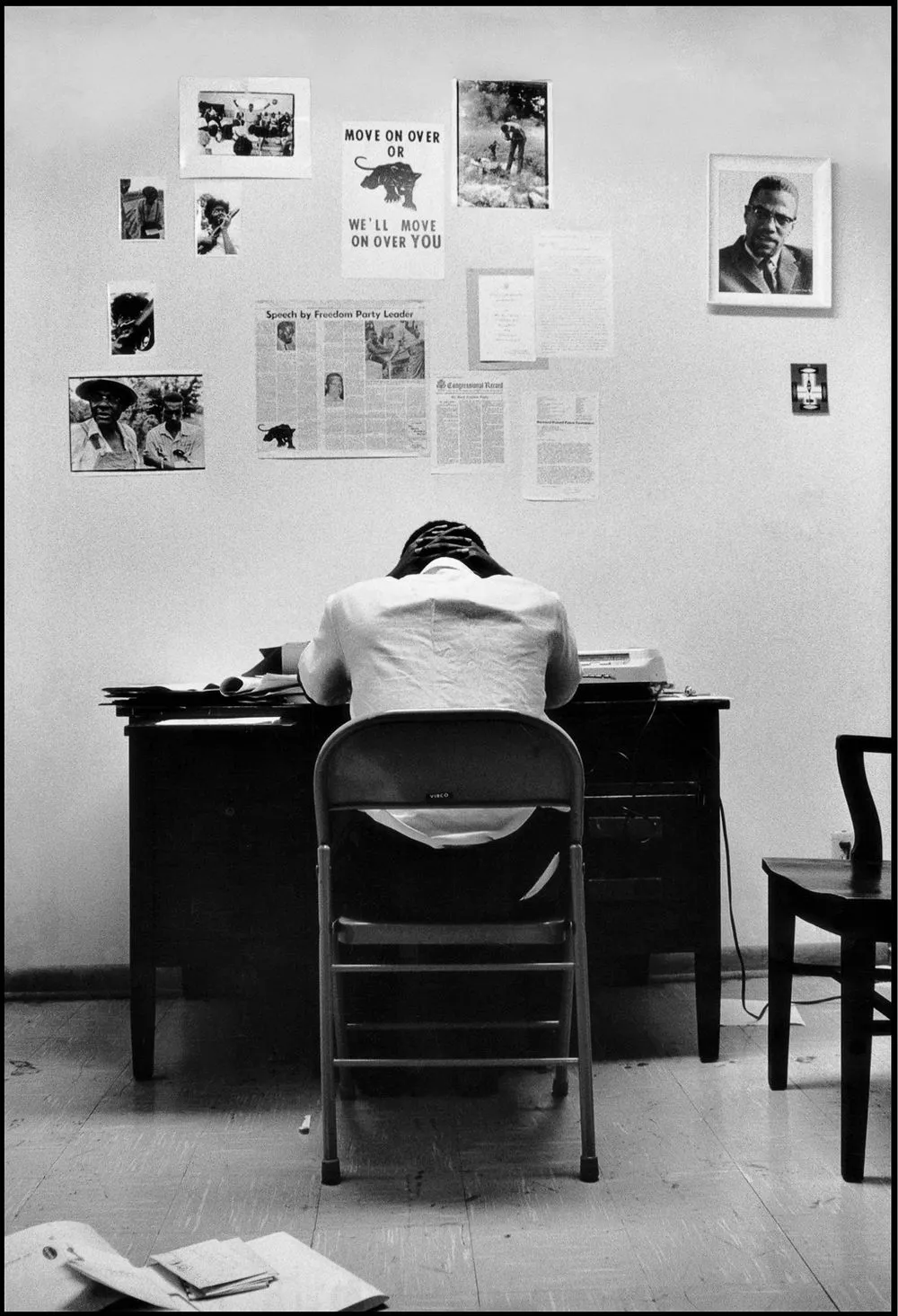 Gordon Parks, Stokely Carmichael in SNCC Office, Atlanta, Georgia, 1967