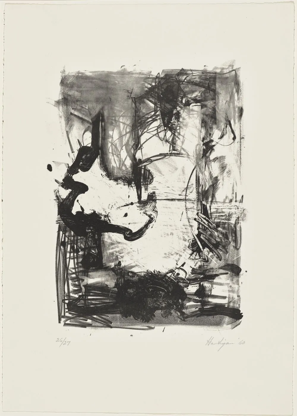 Grace Hartigan, Untitled from The Hero Leaves His Ship, 1960