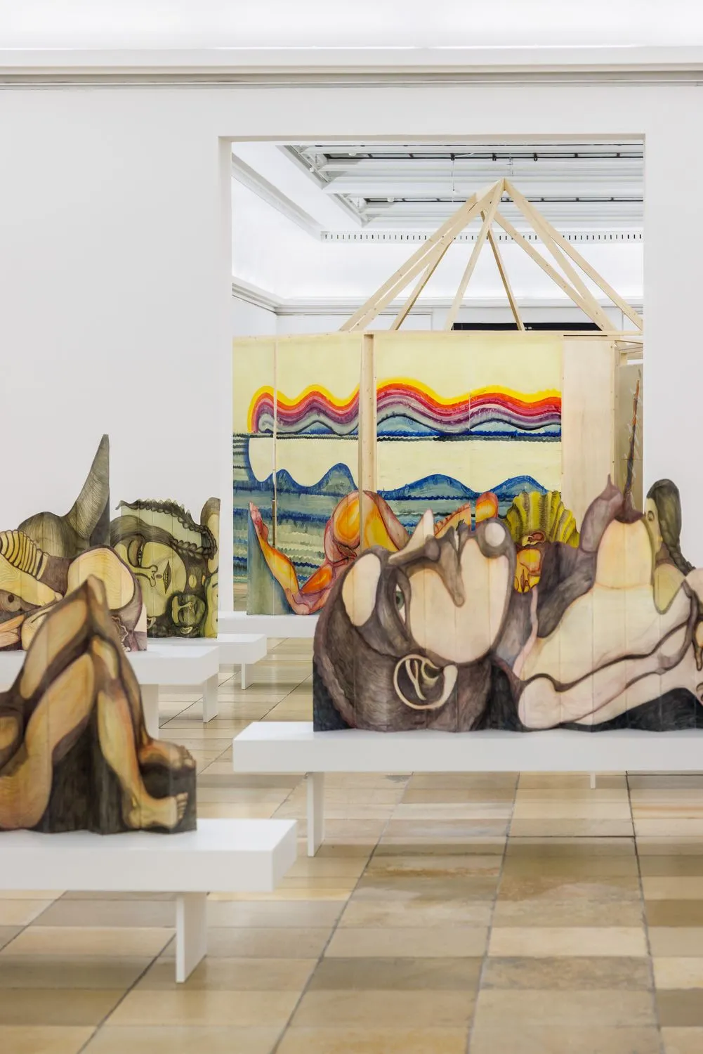 Sandra Vásquez de la Horra. Soy Energía, Exhibition view. Haus der Kunst München, 2025