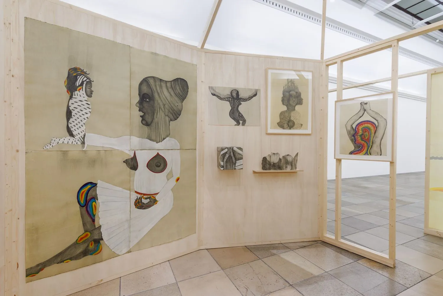 Sandra Vásquez de la Horra. Soy Energía, Exhibition view. Haus der Kunst München, 2025