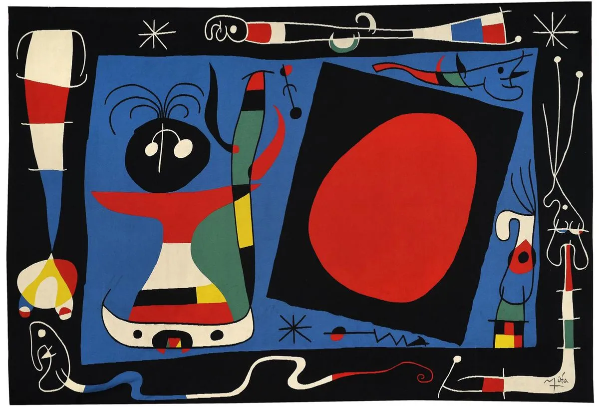 Joan Miró, La femme au miroir, 1937