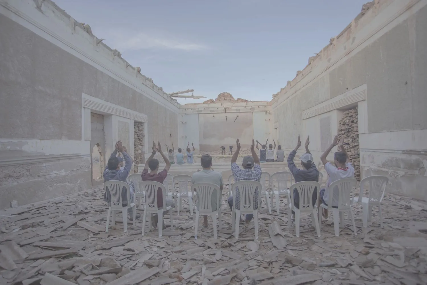 Imane Djamil, The Theater III (80 Miles to Atlantis series), 2020. GOWEN