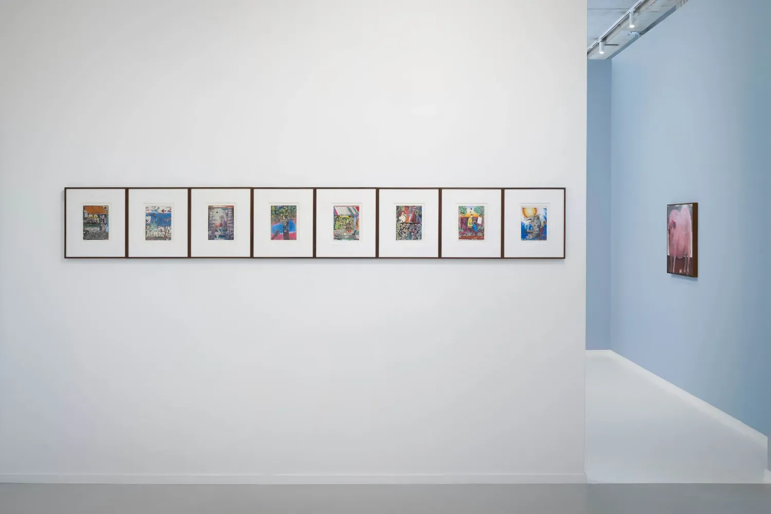 Installation view, Pieter Jennes, Huisje, tuintje, 2025, Gallery Sofie Van de Velde, Antwerp