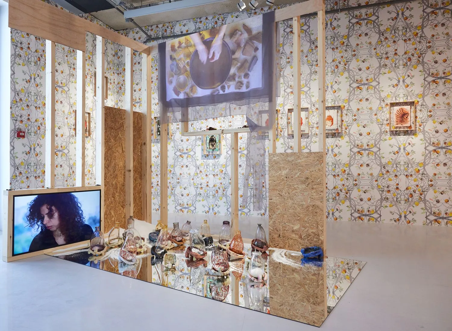 Installation view, Sour Things exhibition (2024) by Mirna Bamieh at NIKA Project Space, Paris