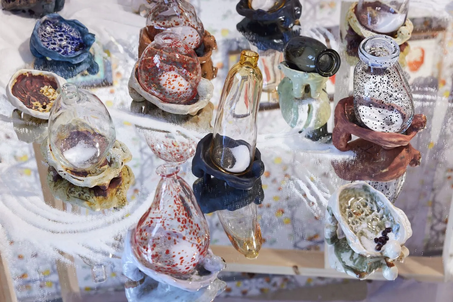 Installation view, Sour Things exhibition (2024) by Mirna Bamieh at NIKA Project Space, Paris