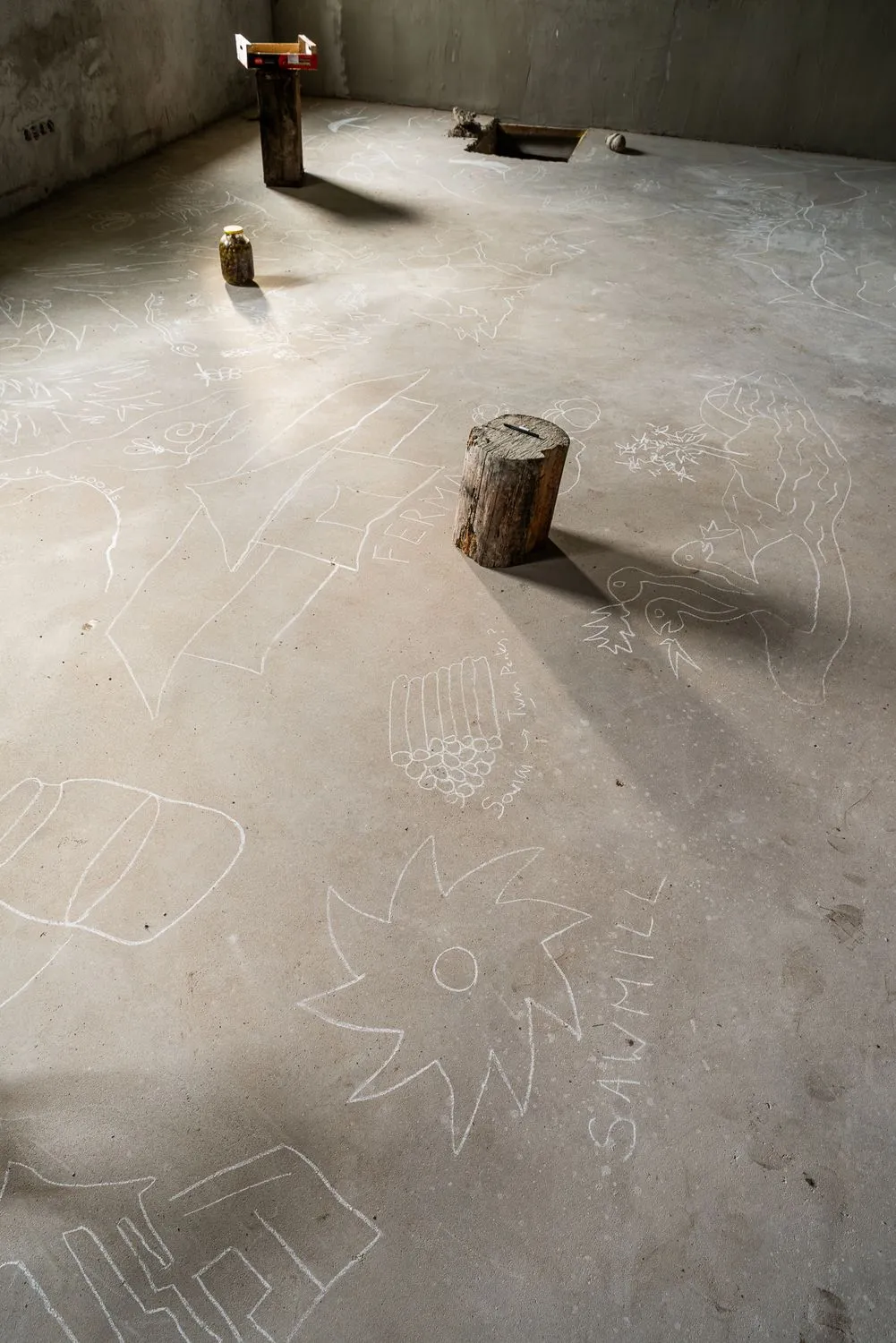 Installation view of Ferma by Gabija Grušaitė. Photo: Jonas Balsevicius