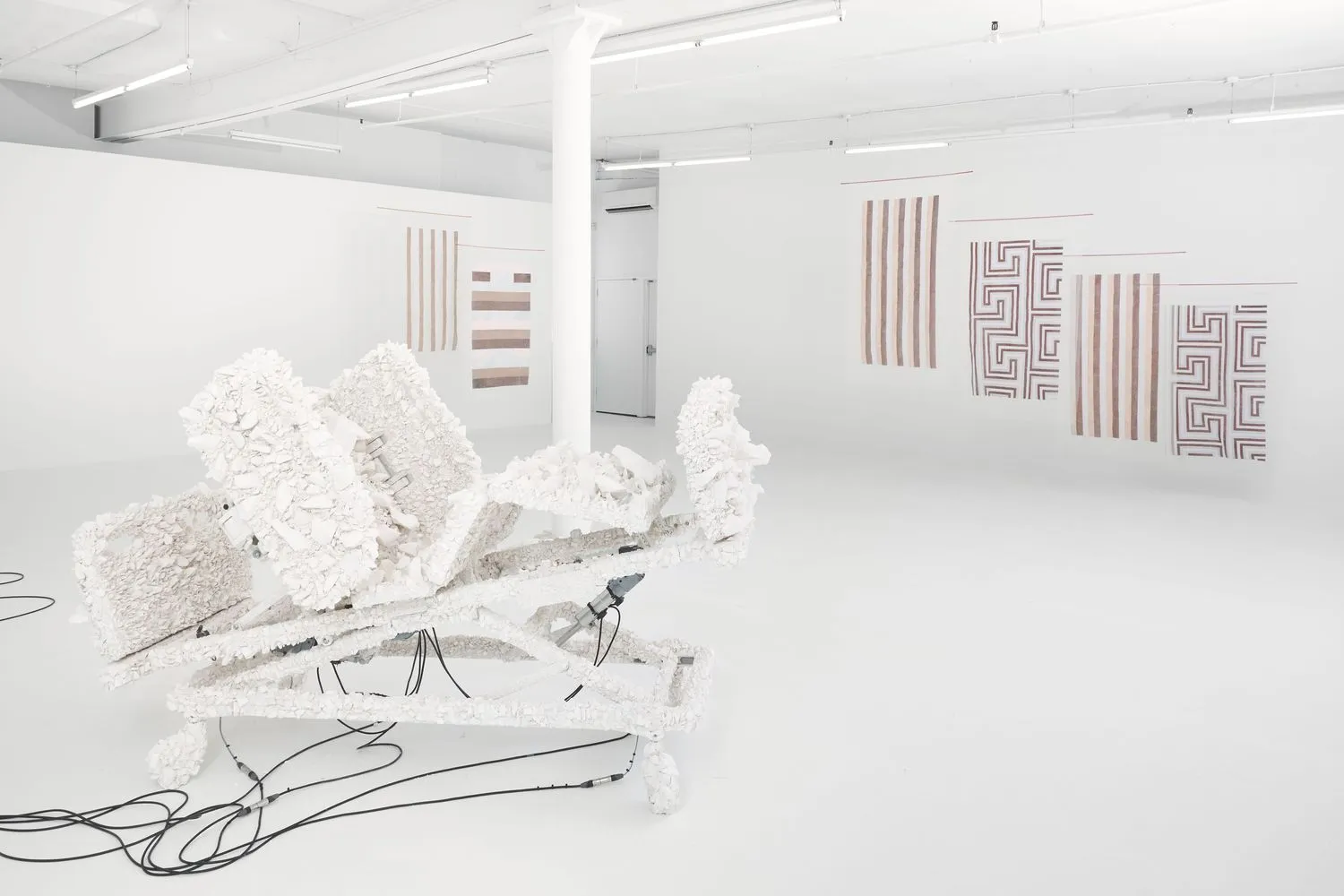 Installation view of Jose Carlos Martinat's 