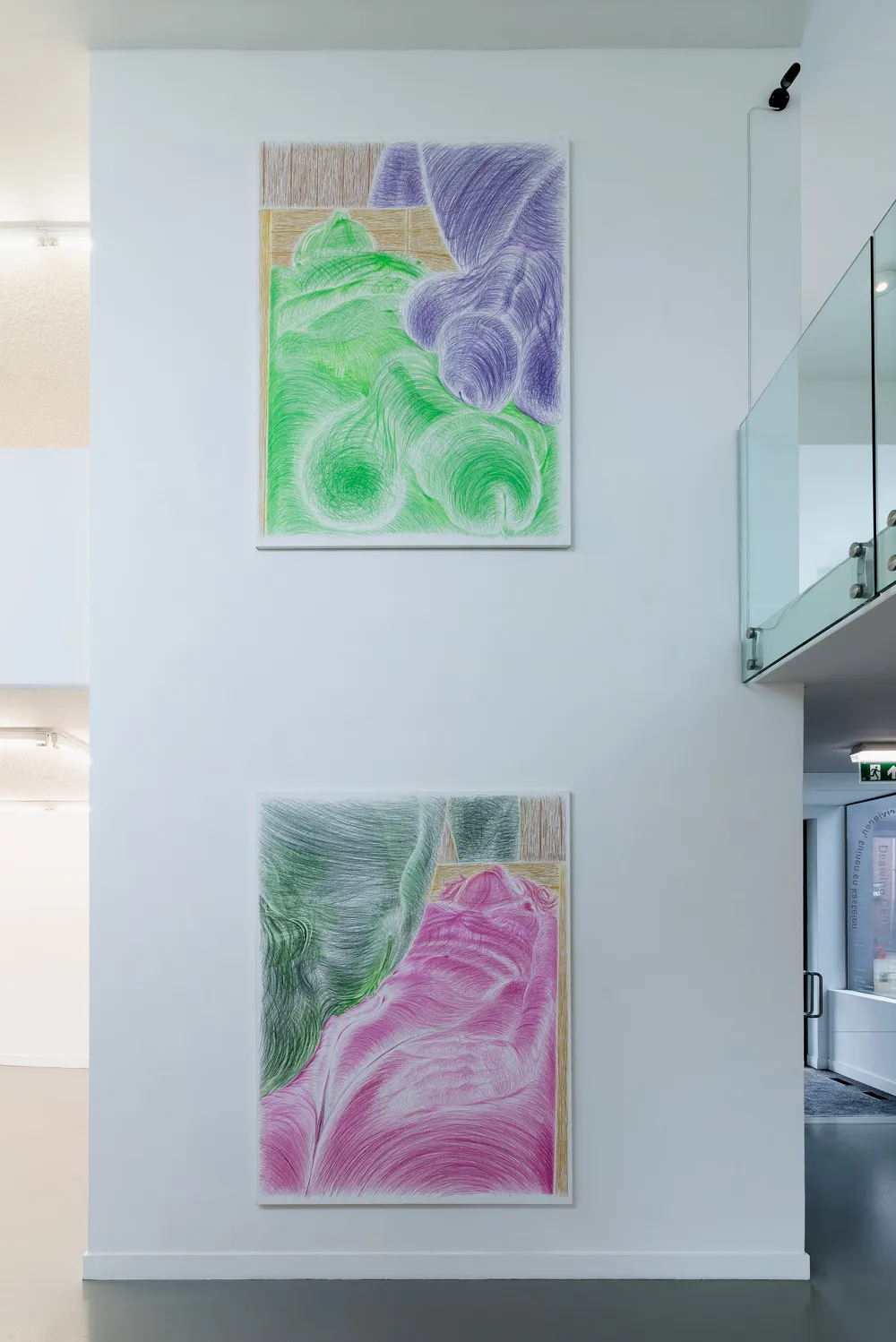 Installation view of Pieter Slagboom's Scent of Hypnosis at Drawing Centre Diepenheim. Courtesy of Àngels Miralda