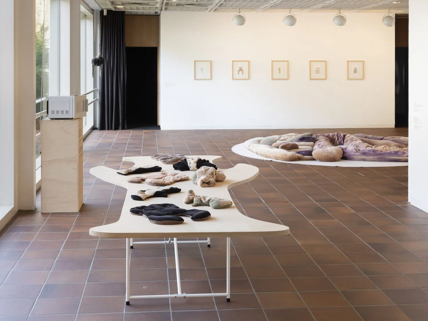 Installation view of Valentina Karga's WELL BEINGS at Kunstmuseum Bochum.