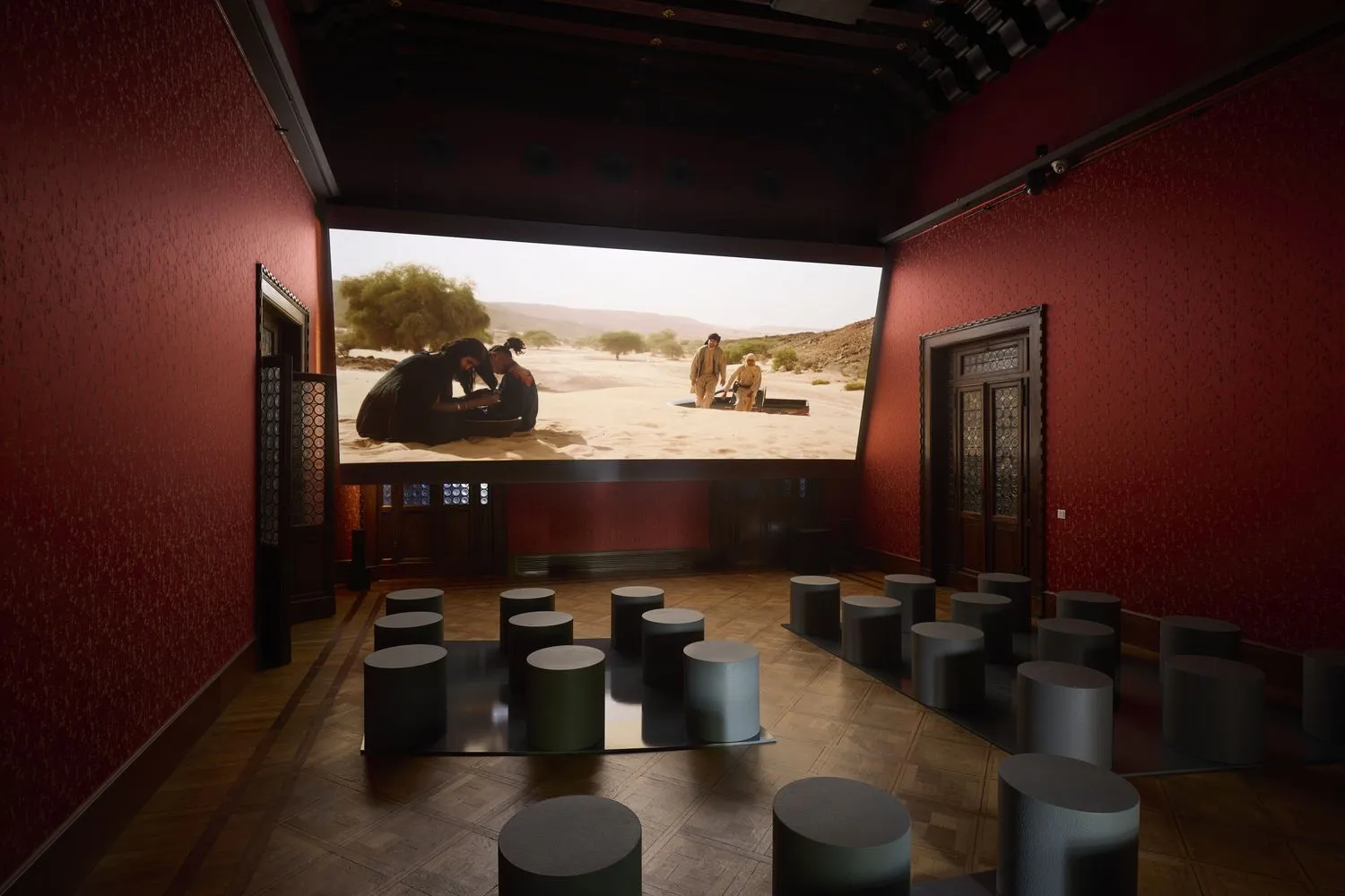 Installation view of Your Ghosts Are Mine on view at ACP–Palazzo Franchetti