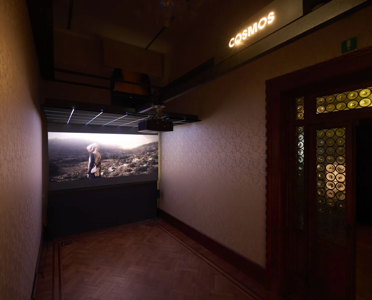 Installation view of Your Ghosts Are Mine on view at ACP–Palazzo Franchetti