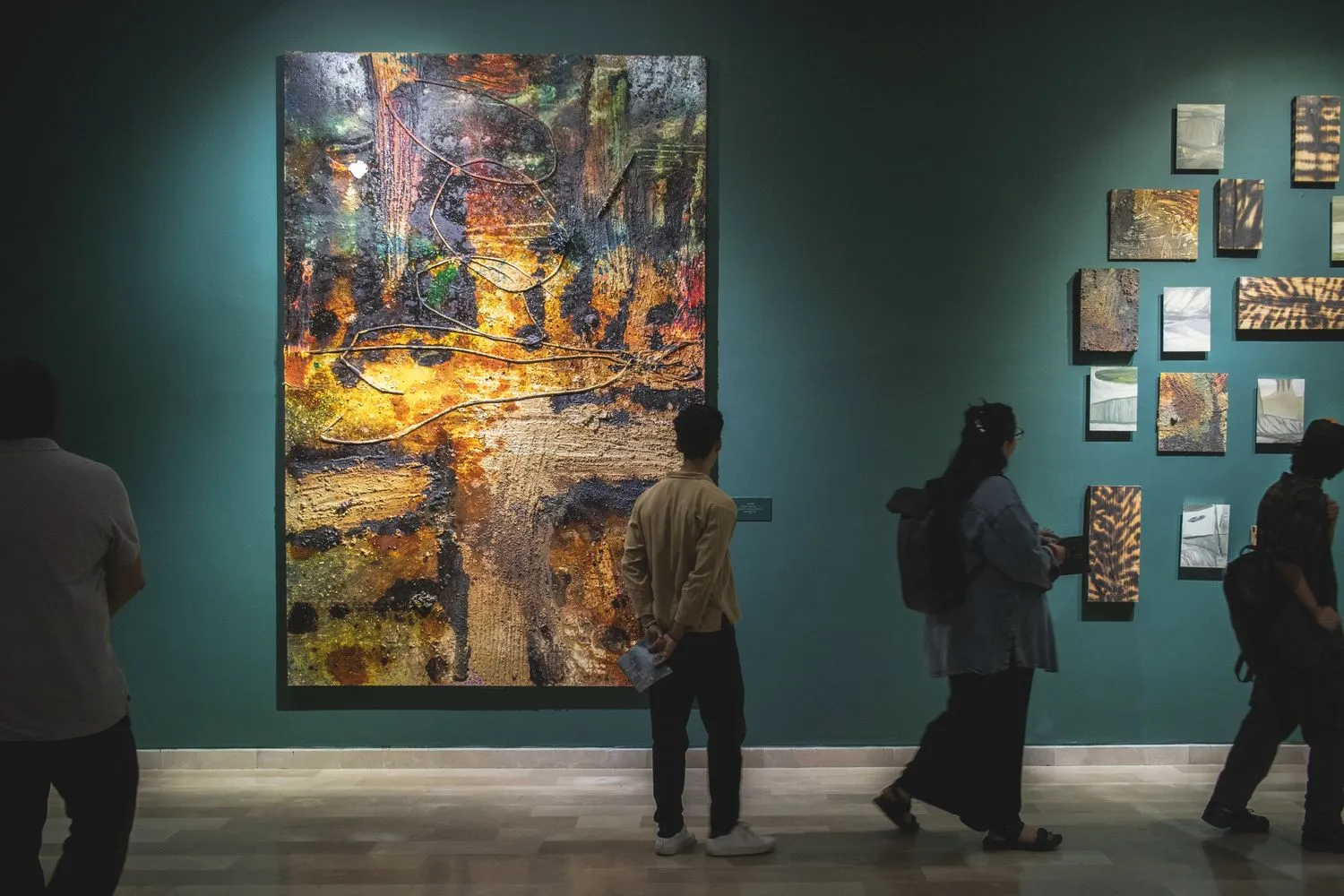 Installation view of 