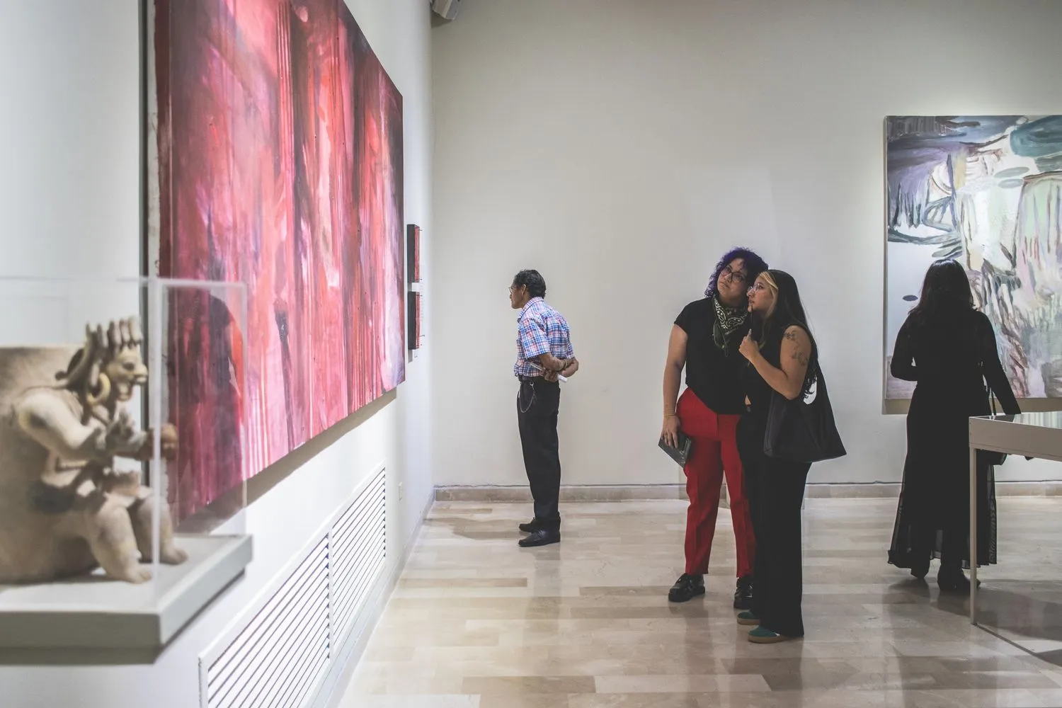 Installation view of 