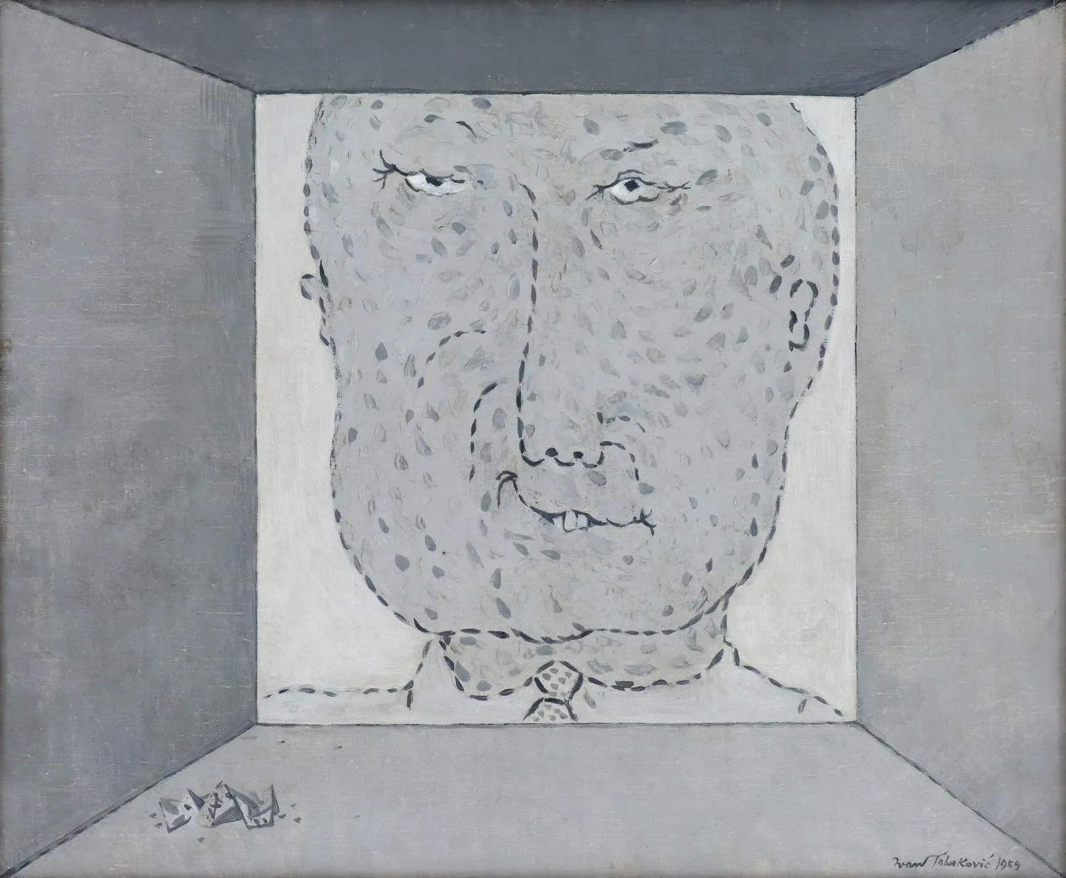 Ivan Tabaković, At the Counter, 1959