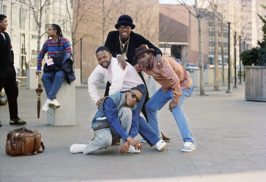 Jamel Shabazz, 50 Cent & Crew, Downtown, Brooklyn, NYC 1985