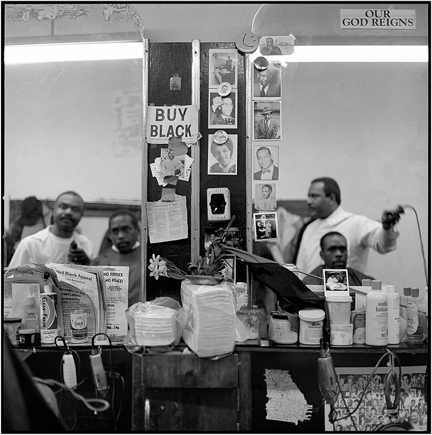 Jeffrey Henson Scales, Buy Black, House's Barbershop, 1986-1992