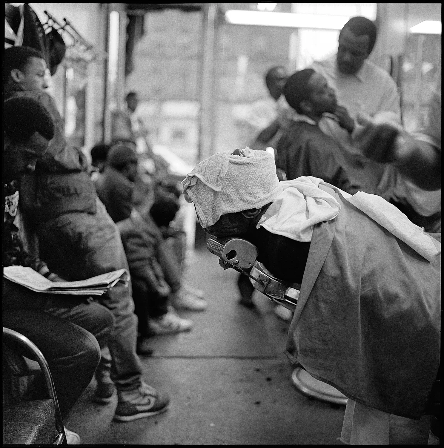 Jeffrey Henson Scales, Friday Night, House's Barbershop, 1986-1992