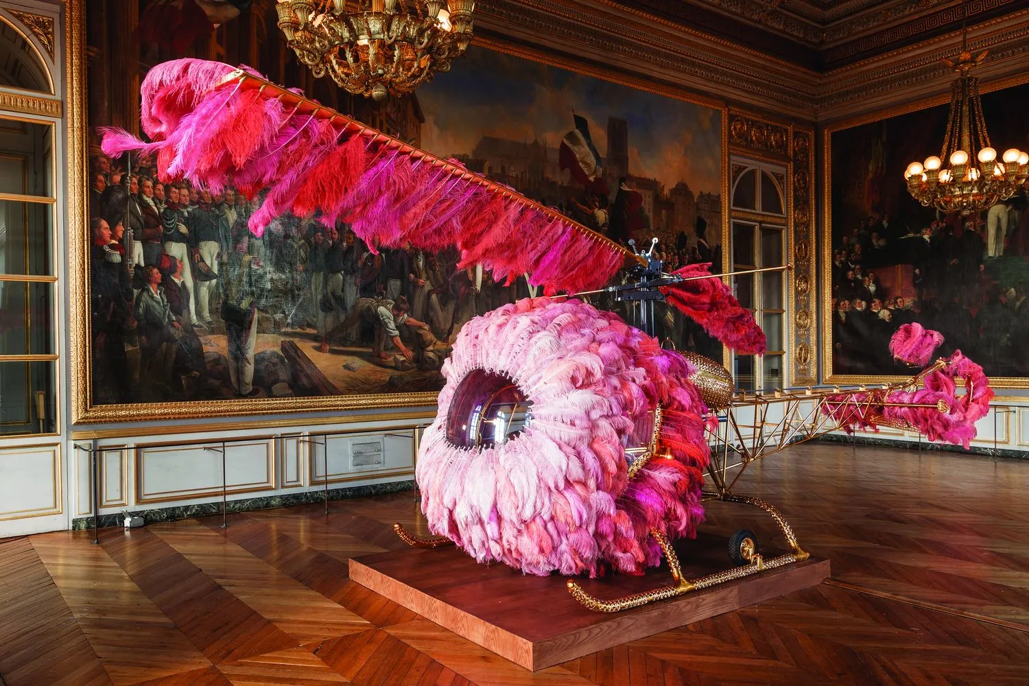 Joana Vasconcelos, Lilicoptère, 2012