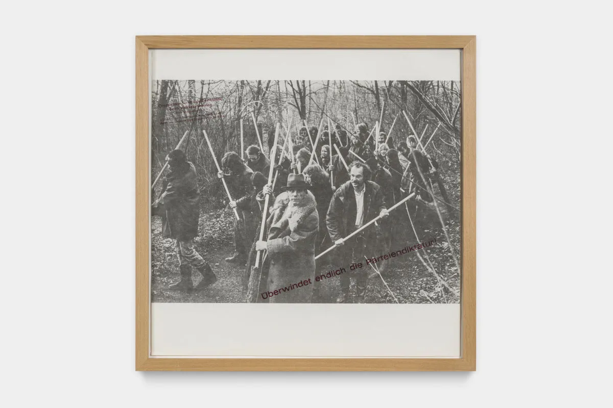 Joseph Beuys, Rettet den Wald, 1972