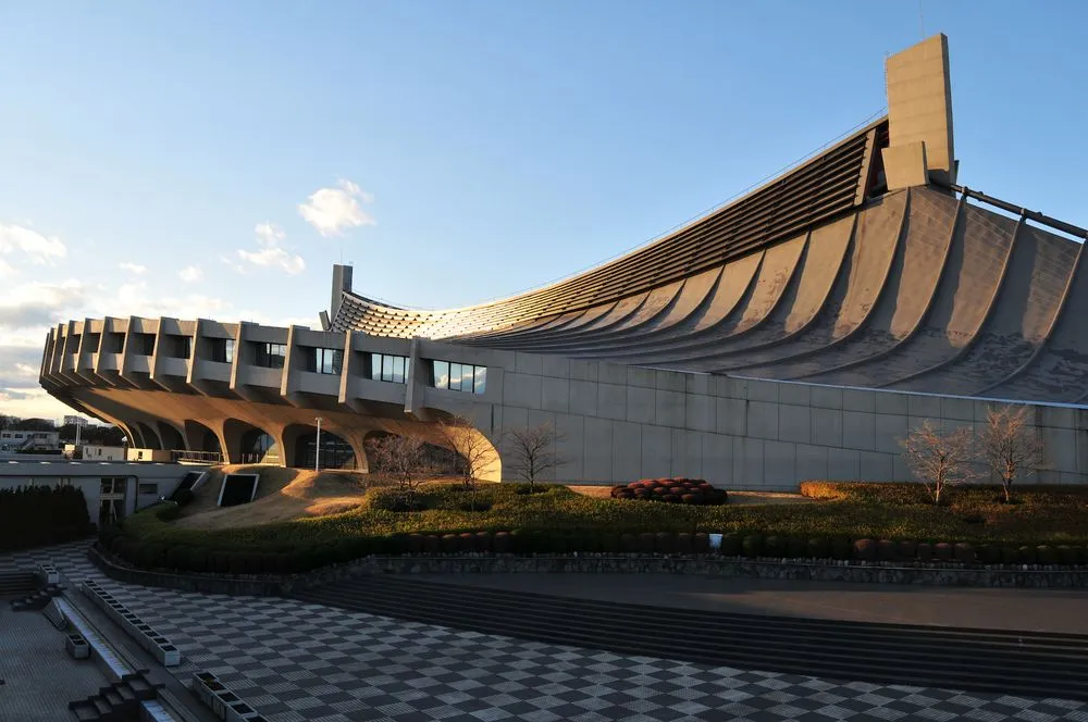 Kenzo Tange, Yoyogi National Gymnasium, Tokyo, 1964