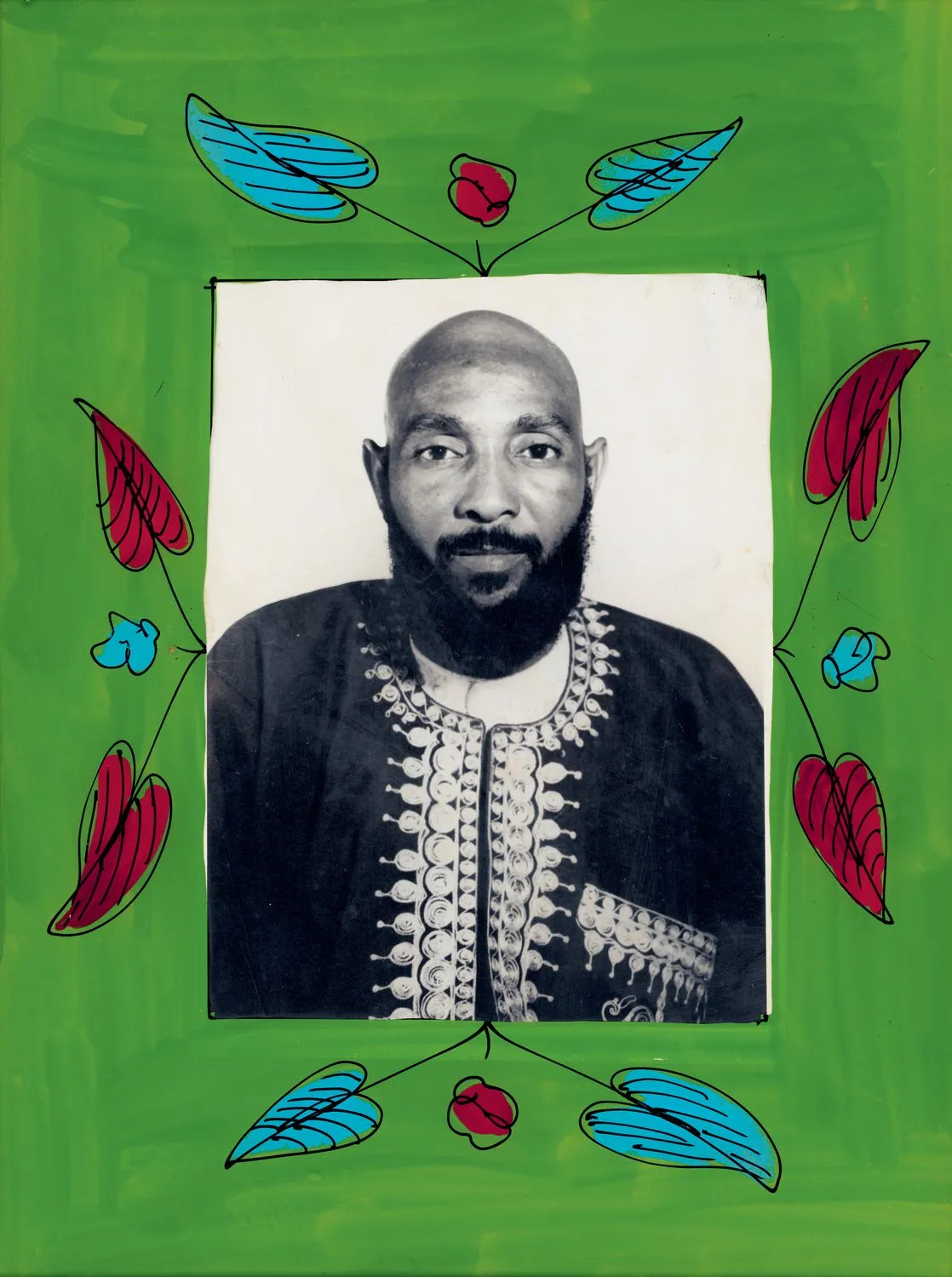 Malick Sidibé, Painted Frames, 2025