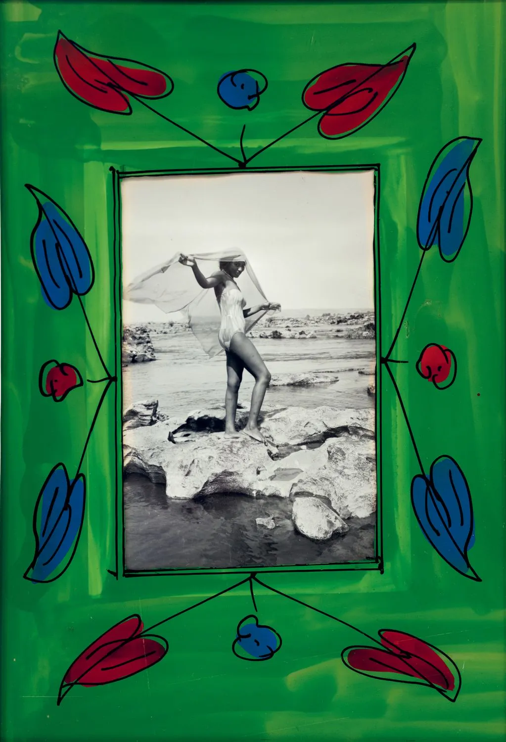 Malick Sidibé, Painted Frames, 2025