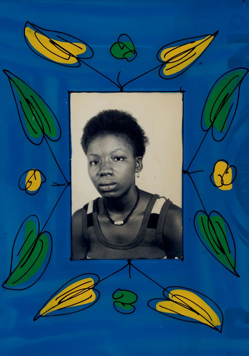 Malick Sidibé, Painted Frames, 2025