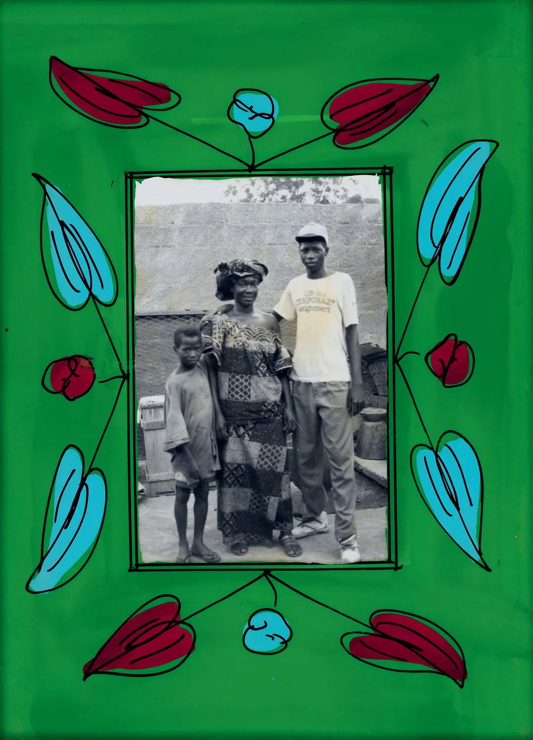 Malick Sidibé, Painted Frames, 2025