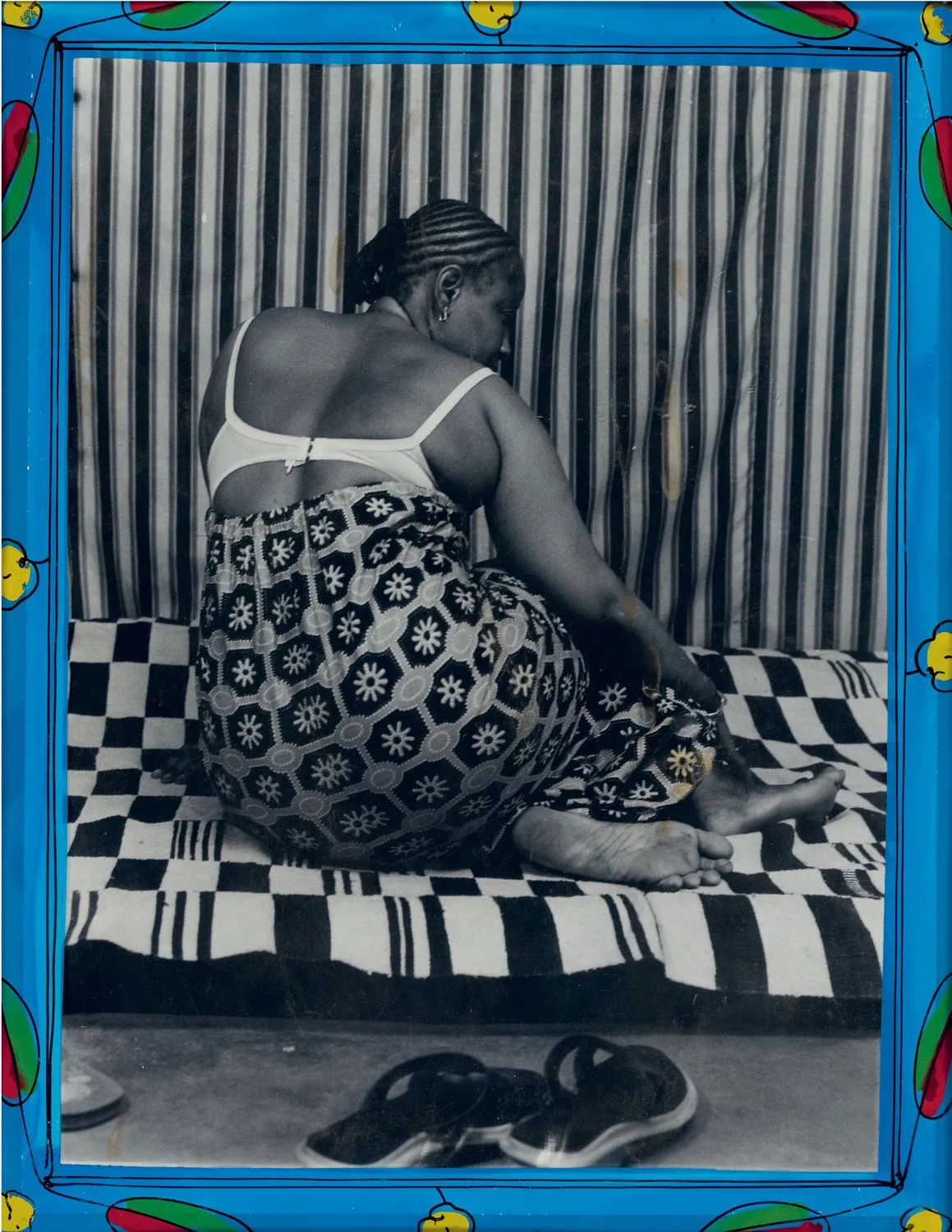 Malick Sidibé, Painted Frames, 2025