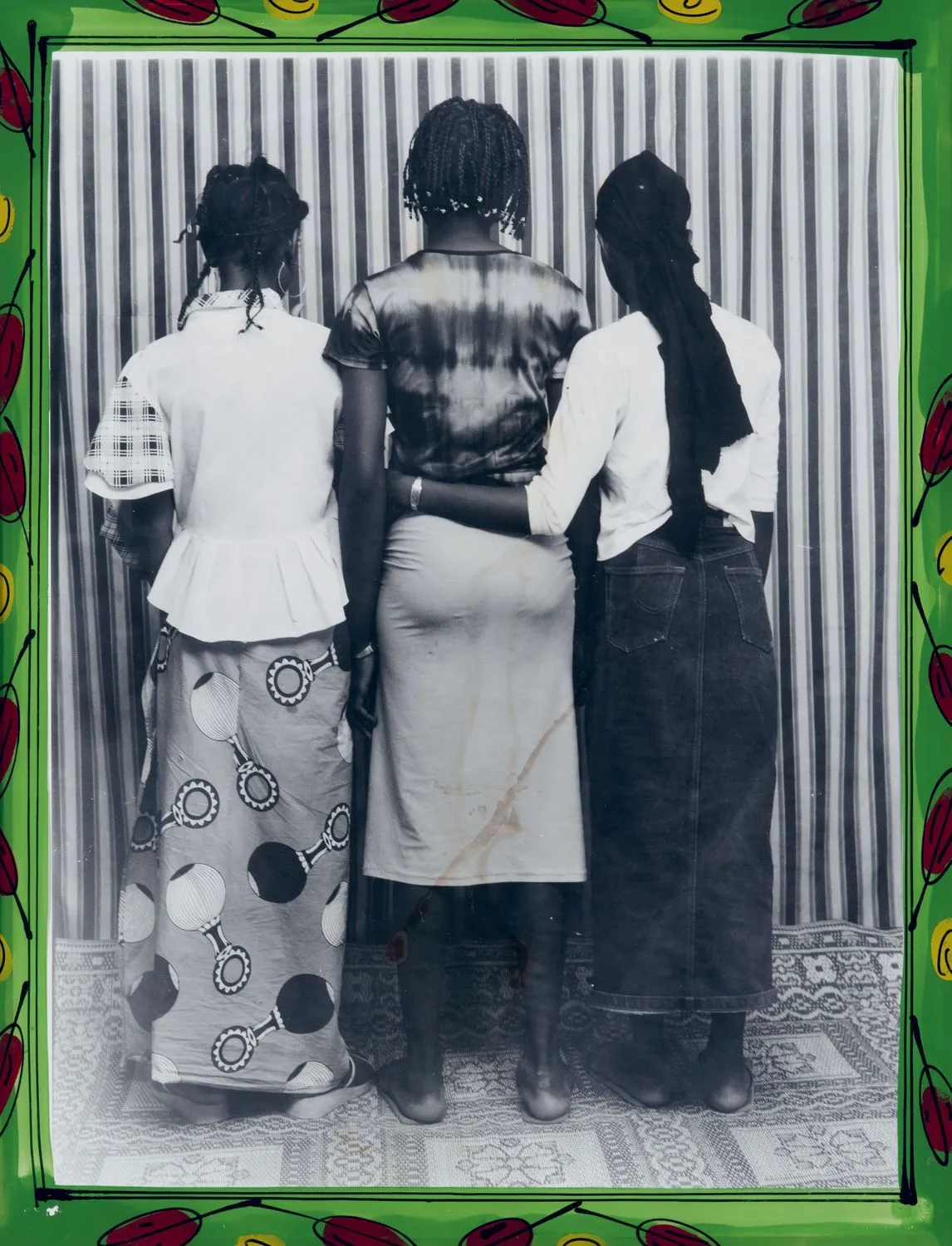Malick Sidibé, Painted Frames, 2025