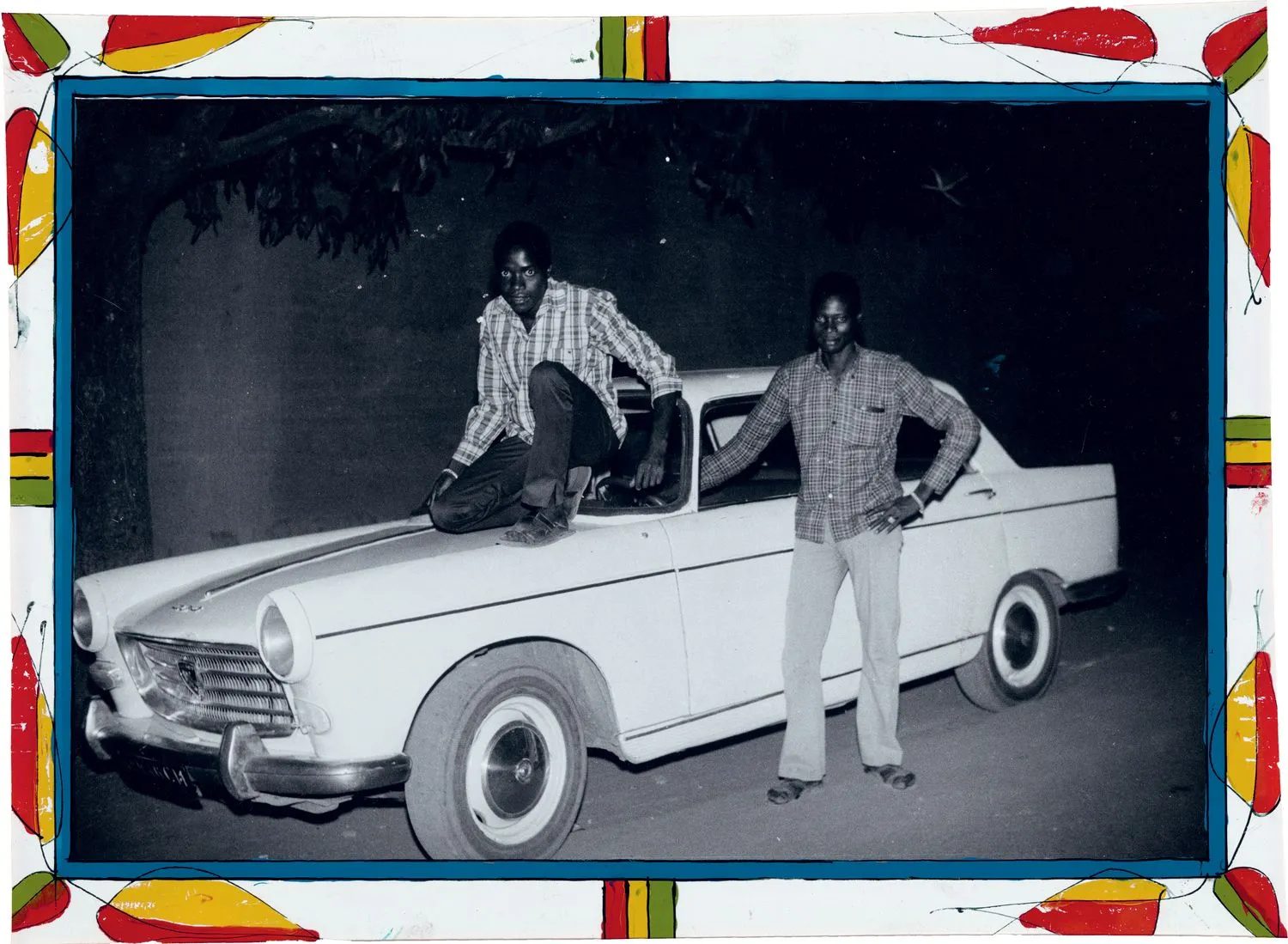 Malick Sidibé, Painted Frames, 2025
