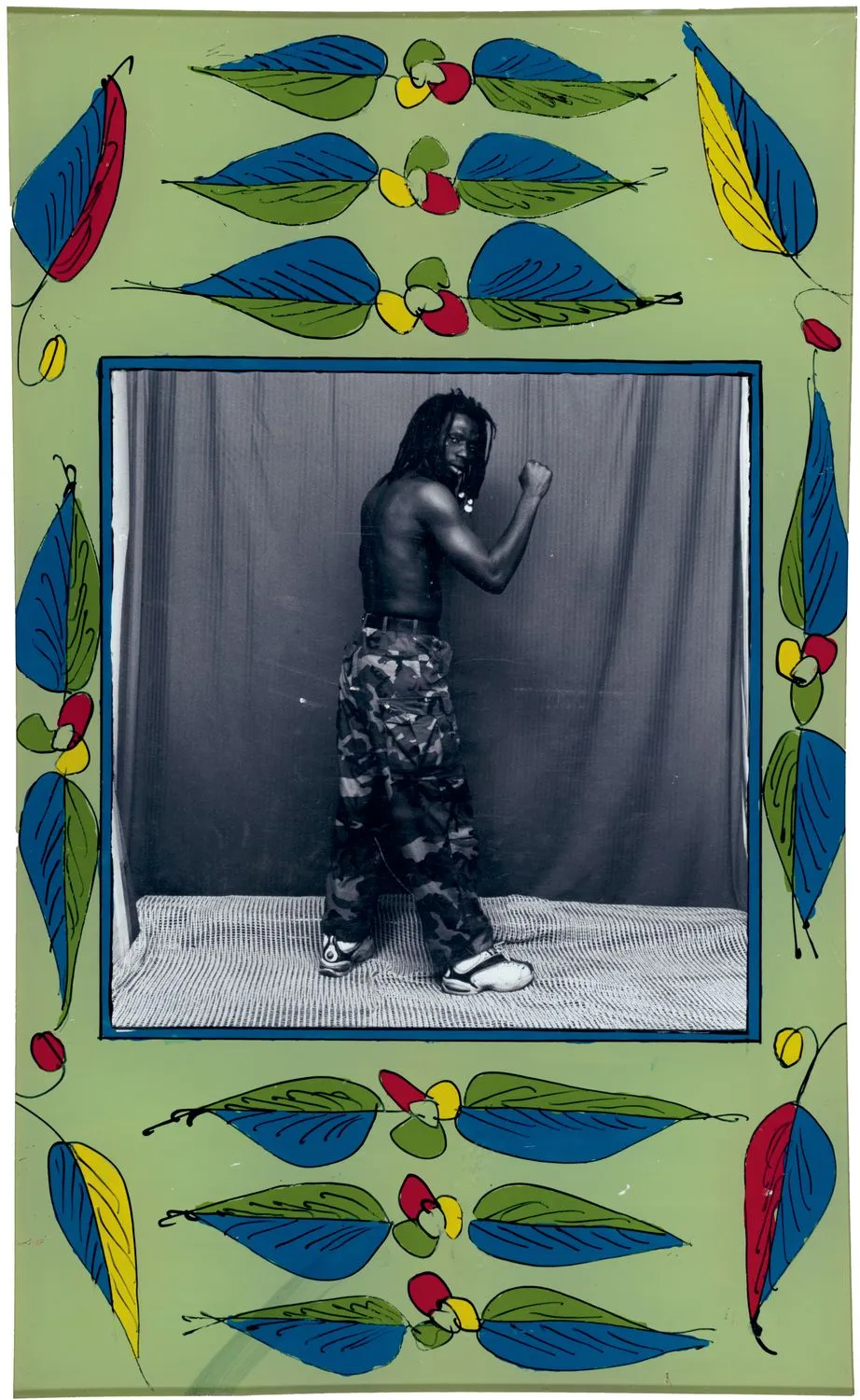 Malick Sidibé, Painted Frames, 2025