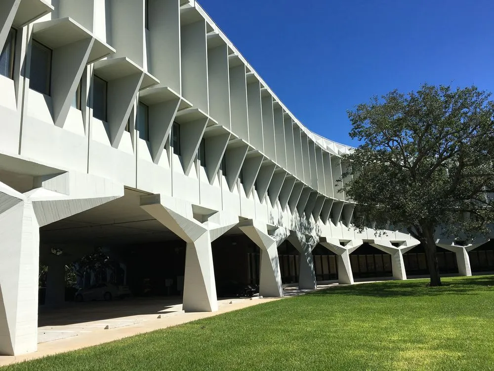 Marcel Breuer, Mid-Century Brutalist IBM Building Boca Raton, 1970