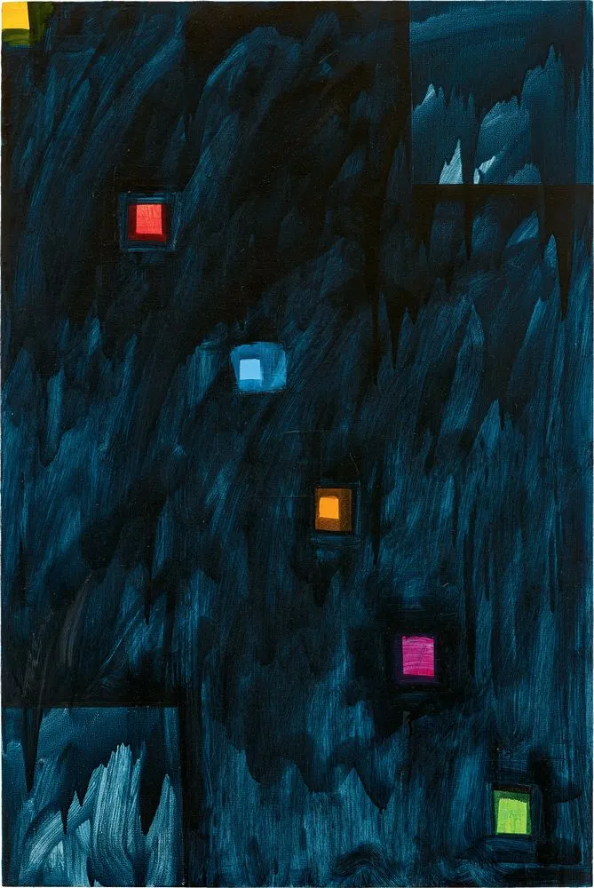 Mary Heilmann, San Francisco (Night), 1990